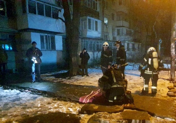 В Одессе горела многоэтажка: пострадали четыре человека