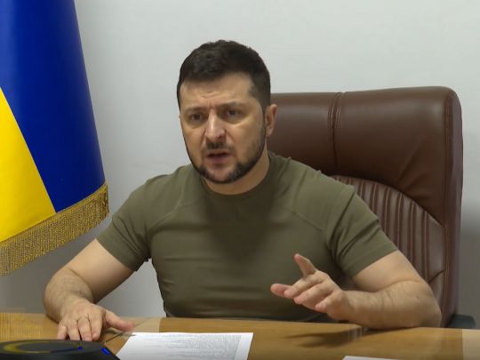 Поверніться туди, з&nbsp;чого все почалося 24 лютого: що&nbsp;сказав Зеленський в&nbsp;інтерв&rsquo;ю росЗМІ