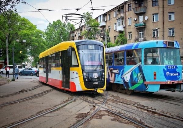 Как работает транспорт в Одессе 24 мая 