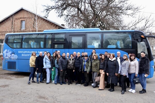В Одесской области заработал вакцинальный автобус