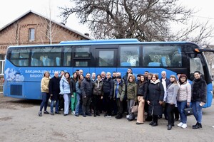 В Одесской области заработал вакцинальный автобус