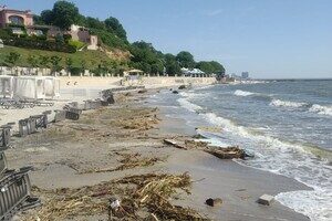 На нескольких пляжах Одессы и Одесской области снизилась соленость воды в Черном море На нескольких пляжах Одессы и Одесской области снизилась соленость воды в Черном море