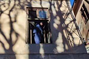 После обстрела: как приводят в порядок улицу Софиевскую 