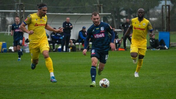 Футбол. Тренувальний матч: &laquo;Чорноморець&raquo; &ndash; &laquo;Петролул&raquo; &ndash; 1:0