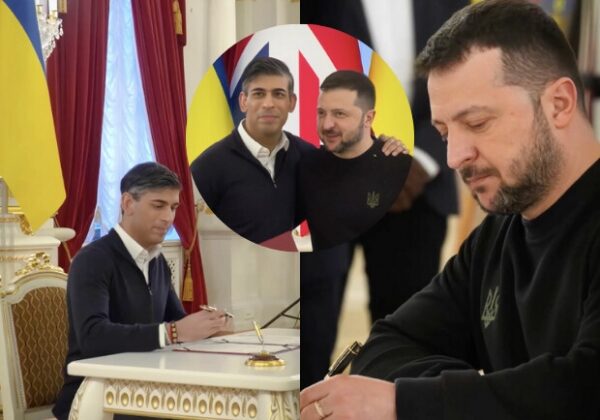 Исторический документ: Украина и Великобритания подписали соглашение о безопасности Исторический документ: Украина и Великобритания подписали соглашение о безопасности