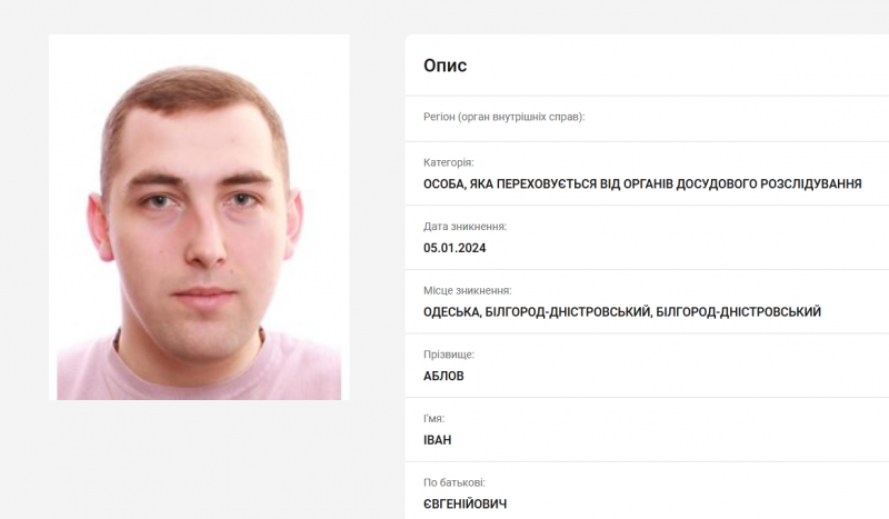 Поліція оголосила у&nbsp;розшук сина київського судді, який у&nbsp;новорічну ніч убив людину в&nbsp;елітному готелі