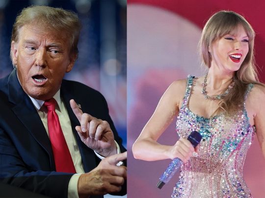 &laquo;Завдяки мені заробила багато грошей&raquo;: Трамп звинувачує співачку Тейлор Свіфт у&nbsp;зраді