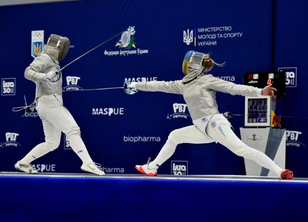 Фехтування. Історичне золото шаблісток і сьомий титул Андрія ЯГОДКИ на чемпіонаті України