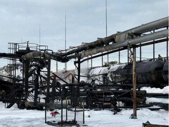 Вночі дрони ЗСУ вразили нафтобазу в&nbsp;Краснодарському краї росії (фото, відео)