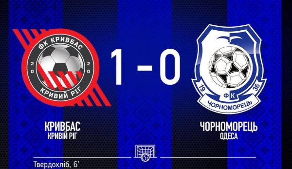 Футбол. «Кривбас» - «Чорноморець» - 1:0 (+огляд матчу та пресконференція)