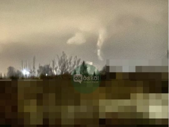 У&nbsp;Бєлгородській області дрони атакували нафтобазу: горів резервуар