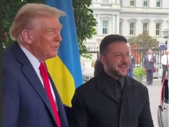 &laquo;Або угода, або підтримка припиняється&raquo;: що&nbsp;сказали Трамп і&nbsp;Зеленський перед переговорами тет-а-тет у&nbsp;Білому домі
