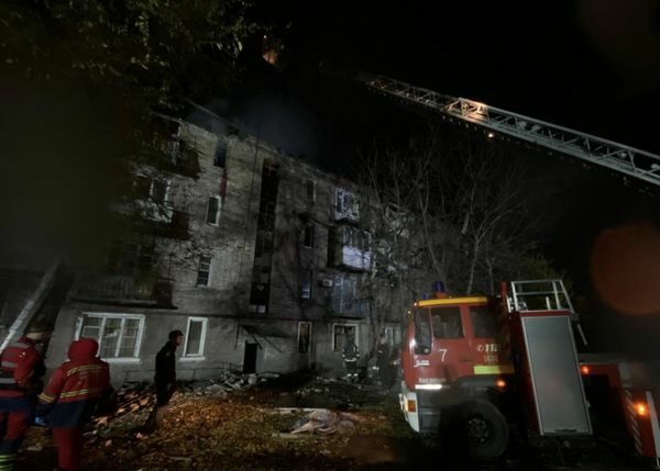 Богодухів на&nbsp;Харківщині та&nbsp;Кам'янське на&nbsp;Дніпропетровщині зазнали масованих ударів, є&nbsp;поранені (фото, відео)