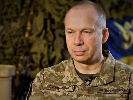 &laquo;Це&nbsp;означає зупинку вздовж нинішньої лінії зіткнення&raquo;: Сирський назвав ідеальний сценарій закінчення війни