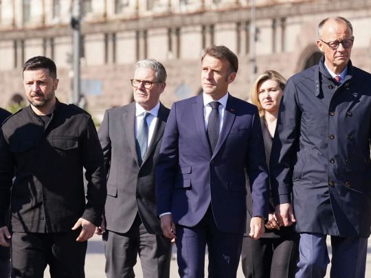 &laquo;Вони ведуть гру і&nbsp;з&nbsp;вами, і&nbsp;з&nbsp;нами&raquo;: ЗМІ оприлюднили розмову лідерів&nbsp;ЄС з&nbsp;Зеленським про ризик зради США