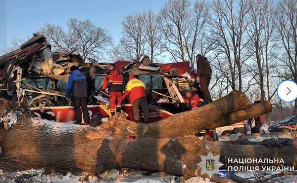Автобус Відень&nbsp;&mdash; Київ розбився на&nbsp;Львівщині: є&nbsp;постраждалі (фото)