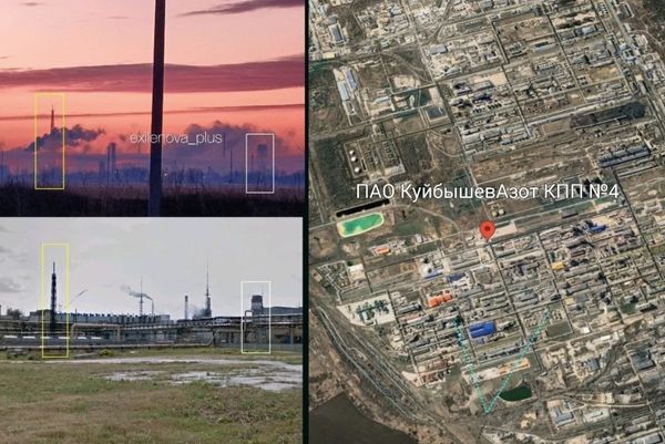 Українські безпілотники &laquo;відвідали&raquo; найбільший хімзавод росії (фото)